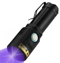 365nm UV žibintuvėlis 10W, įkraunamas USB