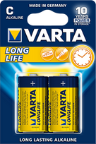 C baterija Varta Longlife LR14, 2 vnt.