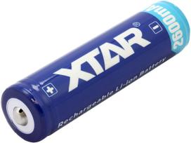 Baterija 18650 3.7V 2600mAh Li-Ion su integruotu krovimo valdikliu PCB