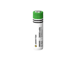 Armytek 18650 3500mAh, įkraunama baterija su apsauga