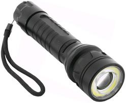 Įkraunamas aliuminis žibintuvėlis Entac 10W Alu 550lm Zoom