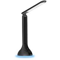 LED Įkraunamas stalinis šviestuvas 4W juodas