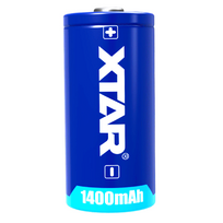 XTAR CR123A baterija 1400mAh, neįkraunama