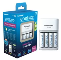 Panasonic Eneloop įkroviklis BQ-CC55 + 4vnt x R6/AA Eneloop 2000mAh BK-3MCCE baterijos