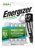 Energizer Extreme 800 mAh AAA HR3 1.2V įkraunamos baterijos 4vnt