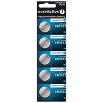 CR2032 baterijos everActive , 5vnt