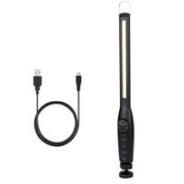 Darbo lempa įkraunama COB LED lankstoma, su magnetu