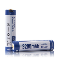 18650 3200mAh su USB, Keeppower baterija su apsauga