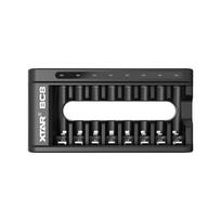 XTAR BC8 pakrovėjas 1.5V Li-ion AA/AAA akumuliatoriams