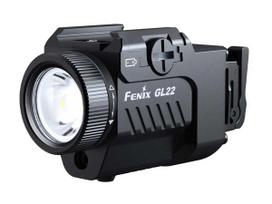 Fenix GL22 750lm taktinis žibintuvėlis ant ginklo su raudonu lazeriu