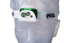 PETZL Actik prožektorius ant galvos 350 lm, žalia - balta