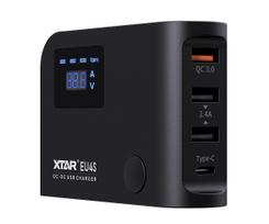Pakrovėjas USB XTAR EU4S QC3 Type-C DC-CD