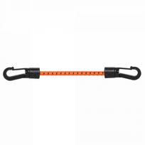 Elastinė guma 0.6x20 cm PVC kabliukas oranžinės spalvos