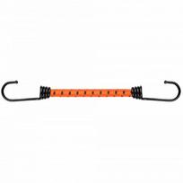 Elastinė guma su metaliniu kabliuku 60 cm oranžinė