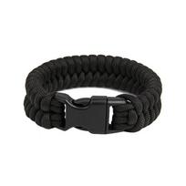 Paracord apyrankė "Fish", juoda 2179