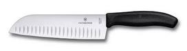 Victorinox Swiss Classic peilis Santoku, rievėta briauna, 17 cm 6.8523.17