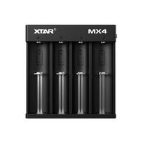 XTAR MX4 akumuliatorių įkroviklis Li-ion / Ni-MH akumuliatoriams