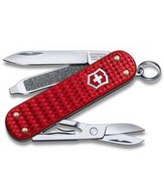 Victorinox Classic Precious Alox kišeninis daugiafunkcinis peiliukas - Iconic Red 0.6221.401G