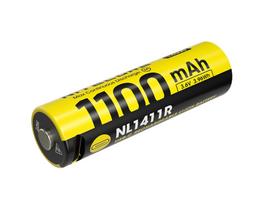 Nitecore Li-Ion baterija 14500, 1100mAh, USB-C, NL1411R