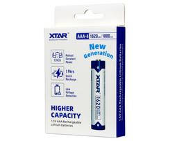 XTAR AAA-1620mWh baterija 1,5V Li-ION 4vnt