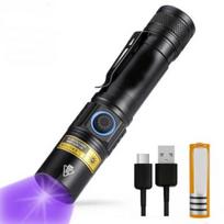 Infinio SLIM UV-38 LED 5W UV žibintuvėlis 18650 Li-Ion baterija 2Ah