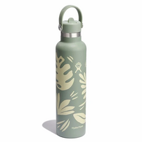 Hydro Flask Standard Flex Straw Cap kelioninė gertuvė su šiaudeliu 621 ml Botanical Bliss Agave S21CFS377P