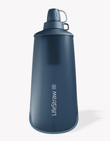 LIFESTRAW „Peak“ suspaudžiamas butelis su filtru 650 ml Mountain Blue