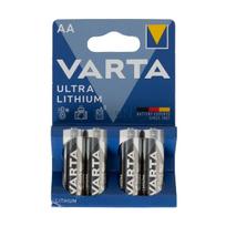Varta Ultra Lithium AA 1,5V 2900mAh elementai 6106, 4 vnt.
