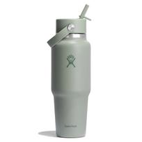 Hydro Flask plataus kaklelio kelioninis buteliukas su šiaudeliu 946ml Agave WT32CFS374