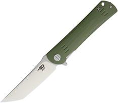 Bestech Kendo peilis Army Green G10, Stonewashed / Satin D2 (BG06B-1)