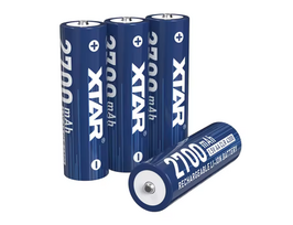 XTAR 1,5 V AA CLR 4300 ličio jonų akumuliatoriai 2700 mAh – 4 vnt.