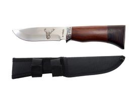 Peilis su briedžio galvos dekoracija 23cm