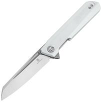 Bestech Dundee Sheepfoot sulenkiams peilis Satin PVD G10 White (BMK09C)