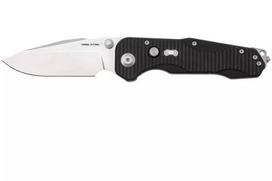 Real Steel Evolution Ironclad sulenkiamas peilis, juodas 7911SB
