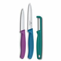 Victorinox Swiss Classic Paring peilių komplektas su I-Peeler, 3 dalių, 10 cm 6.7116.33C1
