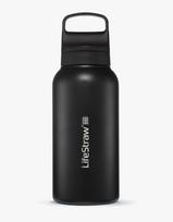 Lifestraw Go 2.0 plieninis kelioninis buteliukas su filtru 700 ml, juodas LGV42SBKWW