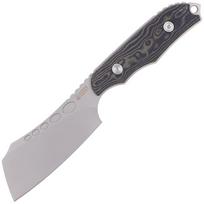 Kubey fiksuotas peilis Aiden, Black Micarta, Sand Blasted D2 by Damiano Dall'Amico (KU341A)