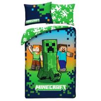 Minecraft patalynės komplektas 140x200 cm, 70x90 cm