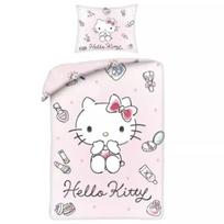 Hello Kitty patalynės komplektas, 140 x 200 cm ir 70 x 90 cm