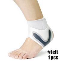 1 Pc Sport Compression Ankle Support Brace for Tendon Pain Relief Foot Sprain Injury Wrap Basketball Football S