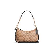 Coach Teri 24 Klasikinis logotipas Odinė peties rankinė Moteriška peties rankinė Ruda CA548-IMCBI Gift Box Sets (Basic Set+Black Box)