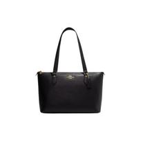 Coach Gallery 37 Commuter Portable Large Capacity Logo Tote Bag Women Tote Bags Black CH505-IMBLK Basic Set (Bag+Dust Bag)