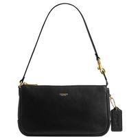 Coach Plaza 21 Metalinė furnitūra Odinė pirkinių krepšio peties rankinė Mažos moteriškos rankinės Juoda CCC41-B4BK Basic Set (Bag+Dust Bag)
