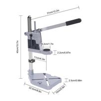 Adjustable Hand Drill Press Bench Stand DIY Workbench Pillar Clamp Drilling Tool juoda