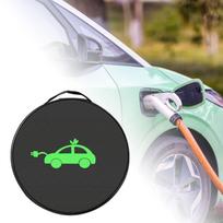 EV Cables Bag Cords Storage Organizer Wear Resistant Portable Lightweight Cable Carry Case for Round Shape