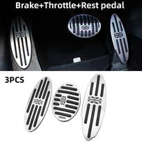 Automatinis kojų atramos pedalų dangtelis MINI Cooper Countryman priedams F60 R60 Clubman F54 R55 One R50 R53 R61 F55 F56 Automatinė pavarų dėžė