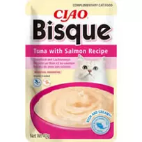 Sriuba katėms su tunu CIAO Bisque, 40g