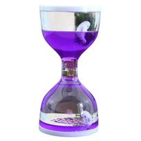 Liquid Hourglass Sand Timer Relief Stress Lovely Satisfying Sensory Oil Drop Timer Oil Hourglass Christmas Gifts Hour Glass mėlyna