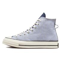 Converse Chuck 70 1970s Striped Versatile High Top Canvas Unisex Blue & White 51.5