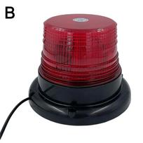 Led Car Strobe Light, Emergency Rotating Beacon Light For Traffic Indication, Orange Blue Red Flash Warning Light For Vehic J1y3 mėlyna